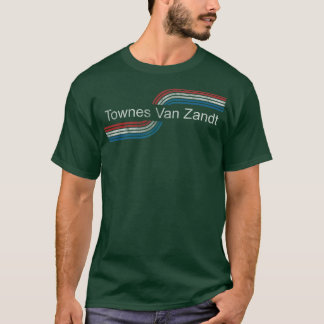 Townes Van Zandt Biker Style TShirt