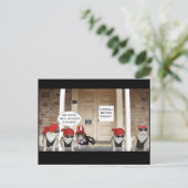 TOWNHALL-VERGADERING BRIEFKAART (Staand voorkant)