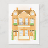 Townhouse Briefkaart (Voorkant)