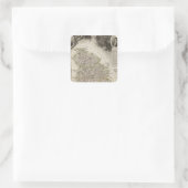 Towns Vierkante Sticker (Tas)