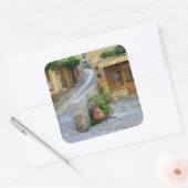 Townscape in Dordogne, Frankrijk sticker (Envelop)