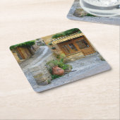 Townscape in Dordogne, onderzetter Frankrijk (Schuin)