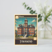 Townsend, Delaware | Oude ansichtkaart Briefkaart (Staand voorkant)