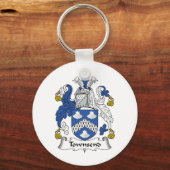 Townsend Family Crest Sleutelhanger (Voorkant)
