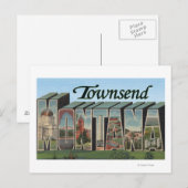 Townsend, Montana Briefkaart (Voorkant / Achterkant)
