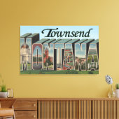 Townsend, Montana Canvas Afdruk (Insitu (Woonkamer))