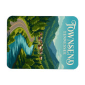 Townsend Verenigde Staten Magneet (Horizontaal)