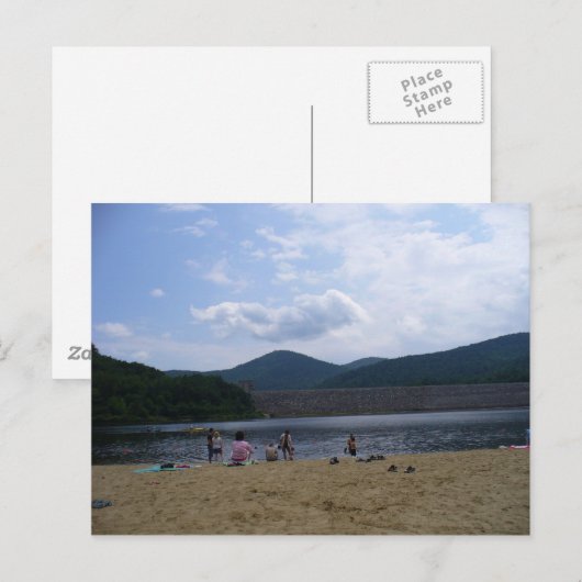 Townshend Dam, VT Briefkaart (Voorkant / Achterkant)