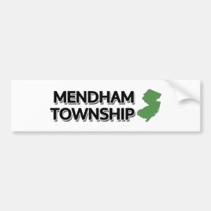 Township Mendham, New Jersey Bumpersticker