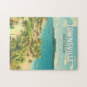 Townsville Australia Travel Art Vintage Legpuzzel (Horizontaal)