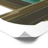 Townsville Australia Tropical fish Reisposter Poster (Hoek)