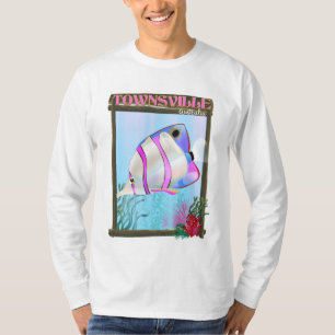 Townsville Australia Tropical fish Reisposter T-shirt