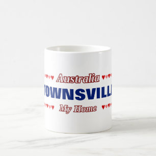 TOWNSVILLE - Mijn huis - Australië; Harten Koffiemok