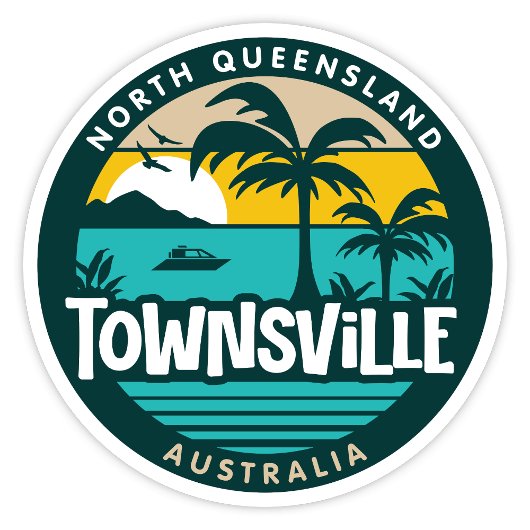 Townsville, Queensland Australië Sticker
