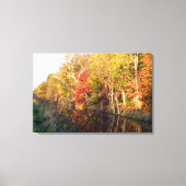 Towpath Autumn Glory (Ohio) Canvas Print (Voorkant)