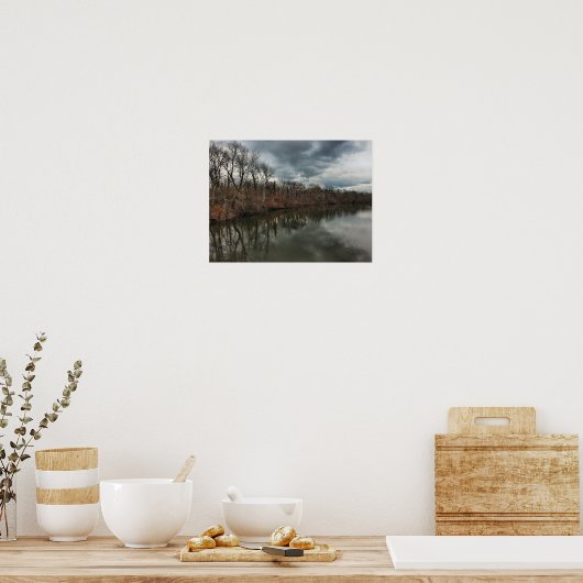 Towpath Park Schuylkill River PA Poster (Keuken)