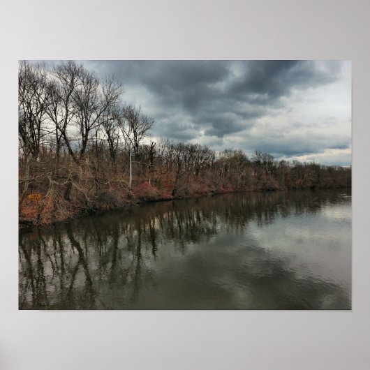 Towpath Park Schuylkill River PA Poster (Voorkant)