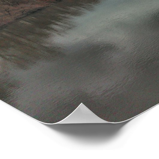 Towpath Park Schuylkill River PA Poster (Hoek)