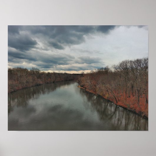 Towpath Park Schuylkill River PA Poster (Voorkant)