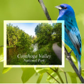 Towpath Trail, Canalway, Cuyahoga Valley, Ohio Briefkaart