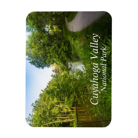 Towpath Trail, Ohio en Erie Canalway, Ohio Magneet (Verticaal)