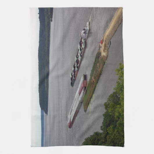 Tows Passing Kitchen Towel Theedoek (Verticaal)
