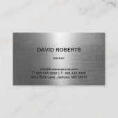 Towservice Metaal Tow Hook Professional Visitekaartje (Achterkant)