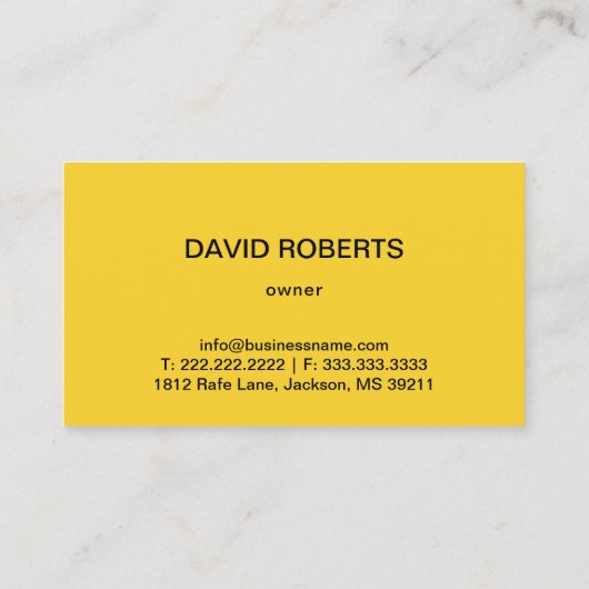 Towservice Tow Hook Logo Modern Black & Gold Visitekaartje (Achterkant)