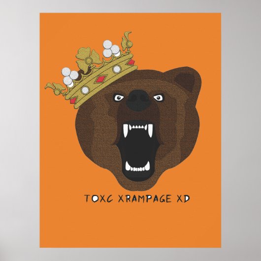 TOXC xRAMPAGE XD-poster Poster (Voorkant)