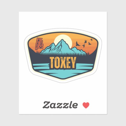 Toxey, Alabama Sticker (Vel)