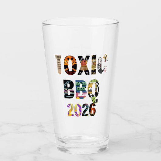 Toxic BBQ 2026 Glas (Voorkant)