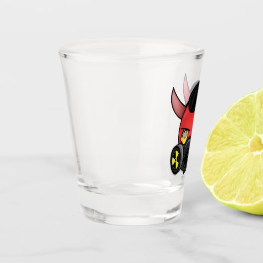 Toxic Carl Shot Glass Shot Glas (Links)