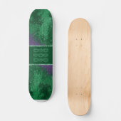 Toxic Green Avatar Grunge Skateboard Deck (Voorkant)