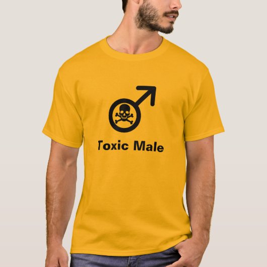 Toxic Male T-shirt (Voorkant)