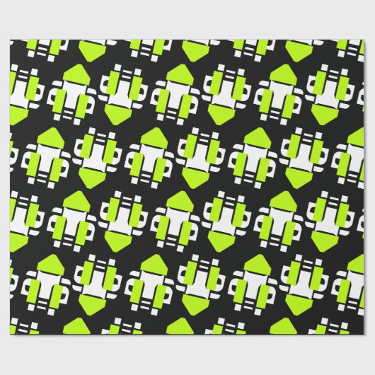 Toxic Neon Wrapping Paper Cadeaupapier (Vlak)