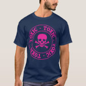 Toxic Pink Skull T-shirt (Voorkant)
