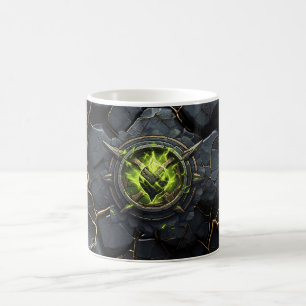 Toxic Rune Gamer Embleem Koffiemok