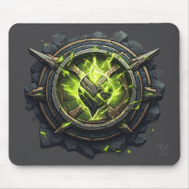 Toxic Rune Gamer Emblem Muismat