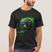 "Toxic Silence" T-shirt med logo fram + text bak (Voorkant)