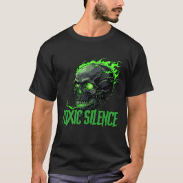 "Toxic Silence" T-shirt med logo + text