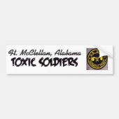 Toxic Soldiers Bumpersticker Chemical Corp Versie (Voorkant)