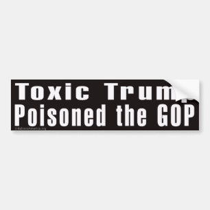 "Toxic Trump"-Bumpersticker Bumpersticker