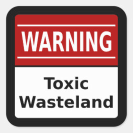 Toxic Wasteland Sticker