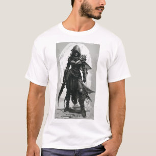 Toxic Young Emo Demon Hunter Actie Pose T-shirt