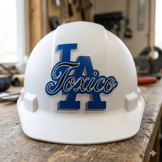 Toxico Car Helm Sticker Decal