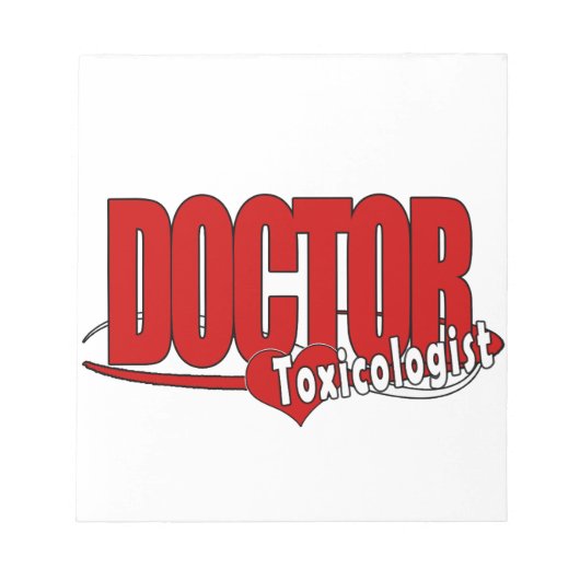 TOXICOLOGISCH VOOR logo ARTS Notitieblok (Voorkant)