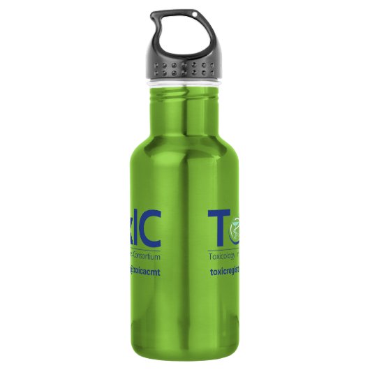 Toxicology Investigators Consortium Water Bottle Waterfles (Achterkant)