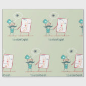 Toxicoloog Cadeaupapier (Vlak)