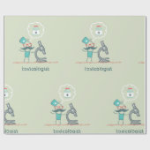 Toxicoloog Cadeaupapier (Vlak)