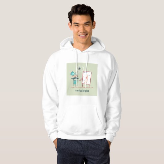 Toxicoloog Hoodie (Voorkant volledig)